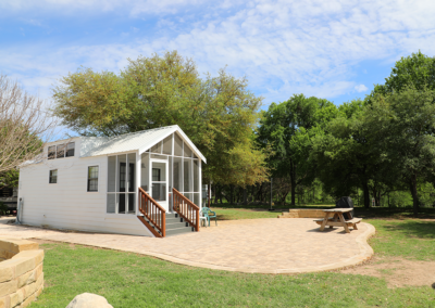 rv park in texas with cabins