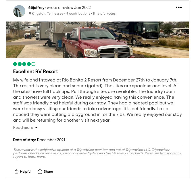 Rio Bonito RV Park Cabin Tripadvisor