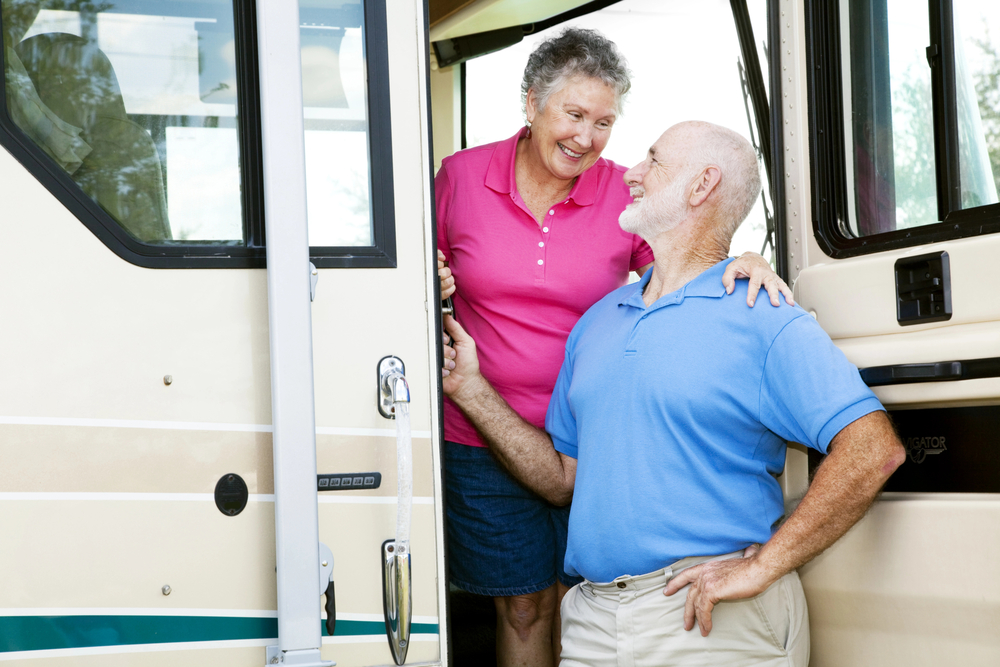 A couple retires in a leander rv park