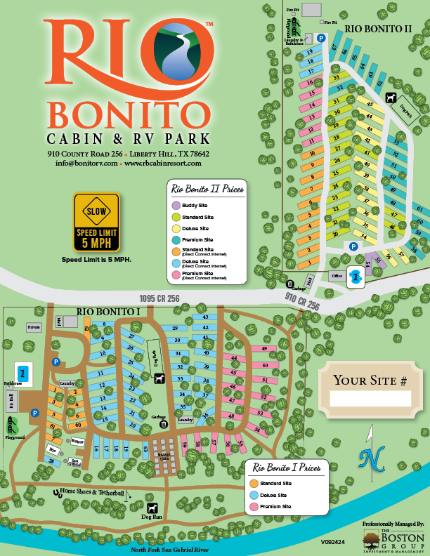 Rio Bonito Resort Map