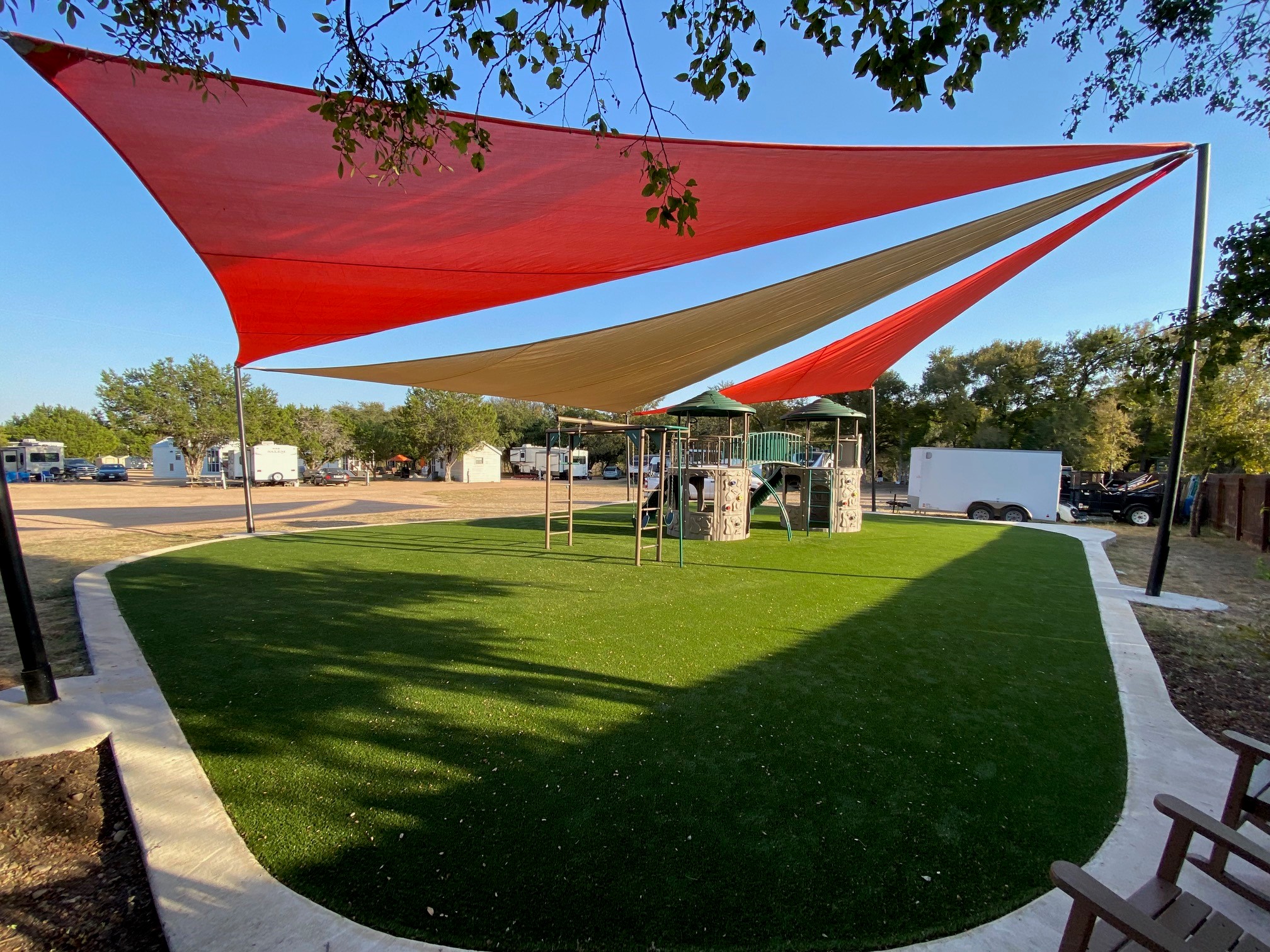 rv resort in texas with playground